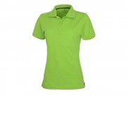 Calgary женская футболка-поло с коротким рукавом, зеленое яблоко