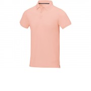 Calgary мужская футболка-поло с коротким рукавом, pale blush pink