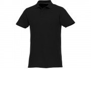 Мужское поло Helios с коротким рукавом, черный