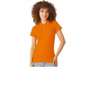 Рубашка поло First 2.0 женская, оранжевый