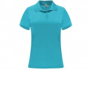 Рубашка поло женская Monzha, бирюзовый