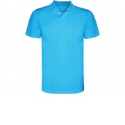 Рубашка поло Monzha мужская, бирюзовый