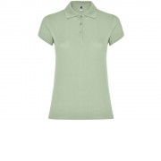 Рубашка-поло Star женская, припыленный зеленый