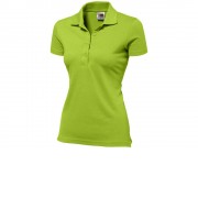 Рубашка поло First женская, зеленое яблоко