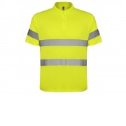Поло Polaris мужское, неоновый желтый