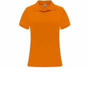 Рубашка поло женская Monzha, неоновый оранжевый