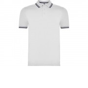 Рубашка поло Montreal мужская, белый/нэйви