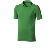 Calgary мужская футболка-поло с коротким рукавом, зеленый
