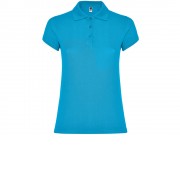 Рубашка поло Star женская, бирюзовый