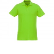 Мужское поло Helios с коротким рукавом, зеленое яблоко
