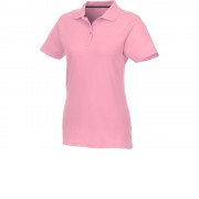 Женское поло Helios с коротким рукавом, light pink