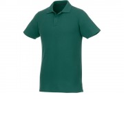 Мужское поло Helios с коротким рукавом, зеленый лесной