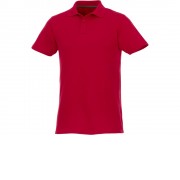 Мужское поло Helios с коротким рукавом, красный