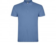 Рубашка поло Star мужская, лазурно-голубой