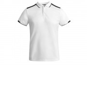 Рубашка-поло Tamil мужская, белый/черный