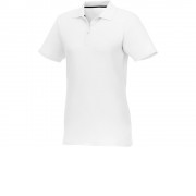 Женское поло Helios с коротким рукавом, белый