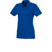 Женское поло Helios с коротким рукавом, синий