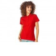 Рубашка поло First женская, красный