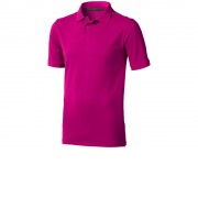 Calgary мужская футболка-поло с коротким рукавом, фуксия