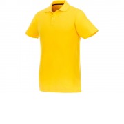Мужское поло Helios с коротким рукавом, желтый