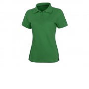 Calgary женская футболка-поло с коротким рукавом, зеленый