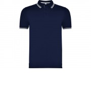 Рубашка поло Montreal мужская, нэйви/белый