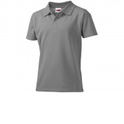 Рубашка поло First детская, серый