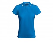 Рубашка-поло Tamil женская, королевский синий/белый