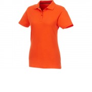 Женское поло Helios с коротким рукавом, оранжевый