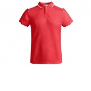 Рубашка-поло Tamil мужская, красный/белый