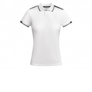 Рубашка-поло Tamil женская, белый/черный