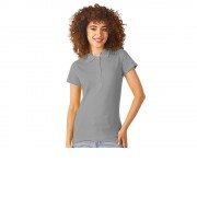 Рубашка поло First женская, серый