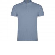 Рубашка поло Star мужская, спокойный синий