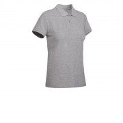 Рубашка поло Prince женская, серый меланж