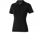 Рубашка поло Markham женская, антрацит/черный