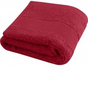 Хлопковое полотенце для ванной Sophia 30x50 см плотностью 450 г/м2, красный