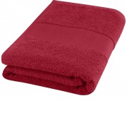 Хлопковое полотенце для ванной Charlotte 50x100 см с плотностью 450 г/м2, красный