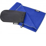 Pieter сверхлегкое быстросохнущее полотенце из переработанного РЕТ-пластика, process blue