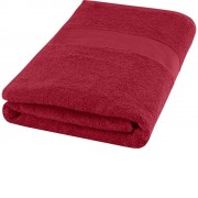 Хлопковое полотенце для ванной Amelia 70x140 см плотностью 450 г/м2, красный