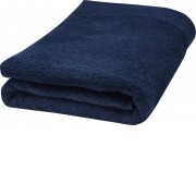 Полотенце для ванны Ellie из хлопка плотностью 550 г/м2 и размером 70x140 см, темно-синий