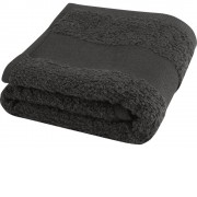 Хлопковое полотенце для ванной Sophia 30x50 см плотностью 450 г/м2, антрацит