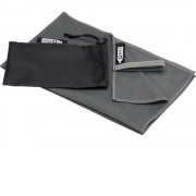 Pieter GRS сверхлегкое быстросохнущее полотенце 30x50 см - Серый