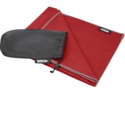 Pieter сверхлегкое быстросохнущее полотенце из переработанного РЕТ-пластика, красный