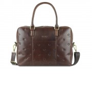Сумка Mano Don Leon, натуральная кожа в коричневом цвете, 42 х 30 х 11,5 см