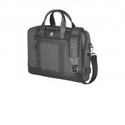 Портфель VICTORINOX Architecture Urban2 15 Briefcase 15'', серый, полиэстер/кожа, 42x13x31 см, 16 л