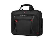 Портфель для ноутбука 15'' WENGER Sensor, черный, полиэстер/ПВХ, 40 x 15 x 33 см, 9 л