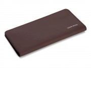 Бумажник Клайд, коричневый