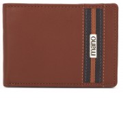 Бумажник Mano Don Leonardo, с RFID защитой, натуральная кожа в коньячном цвете, 12,5 х 2,5 х 9 см