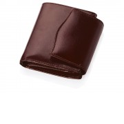 Портмоне с отделениями для кредитных карт и монет, коричневый