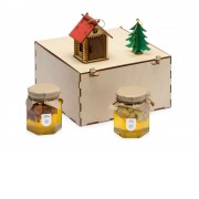 Подарочный набор Decoration Deluxe с двумя видами меда